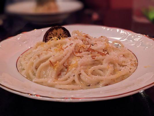 Pasta al limone