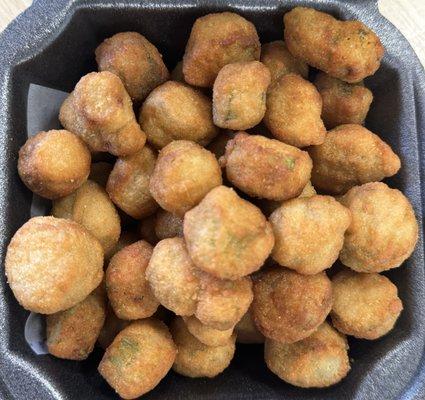 Fried okra