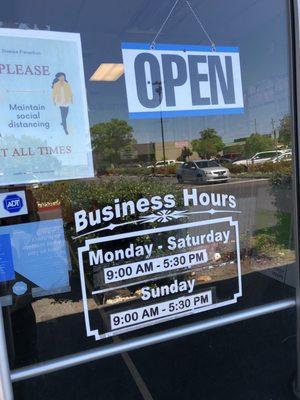 Business Hours