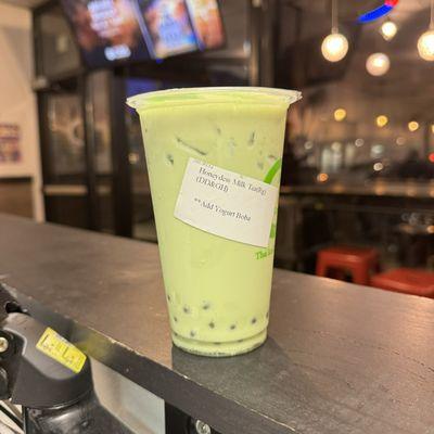 Honeydew Milk Tea