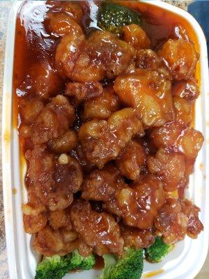 Orange chicken