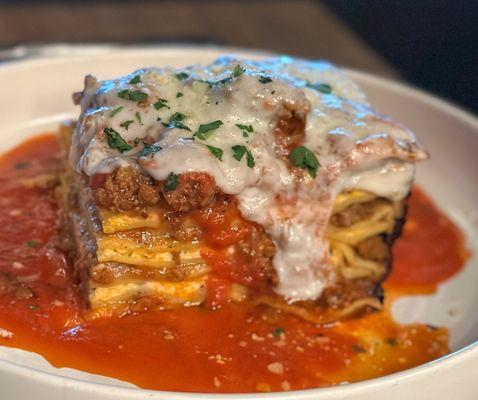 Lasagna..look at those layers