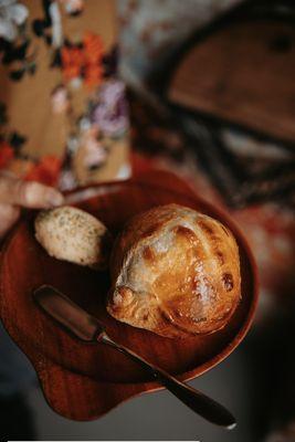 Housemade bread and butter