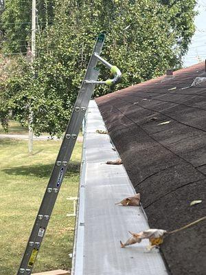 HelloGutters installation in Madison Alabama