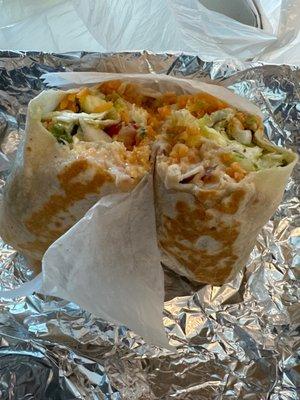 Veggie burrito