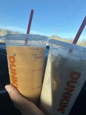 Same lattes..  didn't want to deal with the rude manager ‍