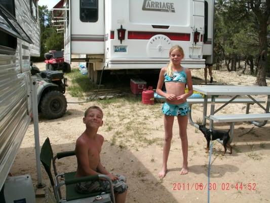 Great camping. Fun floating down the river.