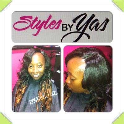 Full Sewin with Lace closure