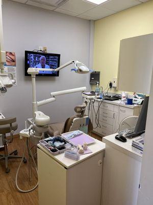 Dental operatory 2, second from our  four dental operatory. Clean and Calm atmosphere at Harborside Dental Gloucester.