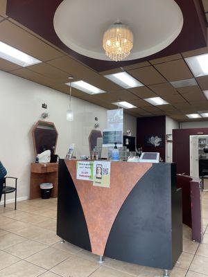 Front desk