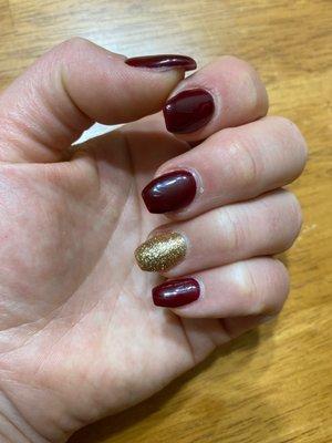 Beautiful fall nails!