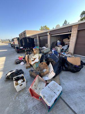 Storage unit clean out