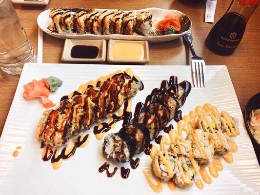 All cooked Sushi