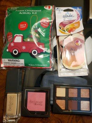 Been wanting to try Believe Beauty makeup out & don't have Dollar General really close to me, so glad I could grab some here in Quartzsite.