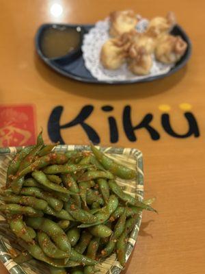 Crab Rangoon  Edamame