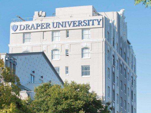 Draper University from the outside.