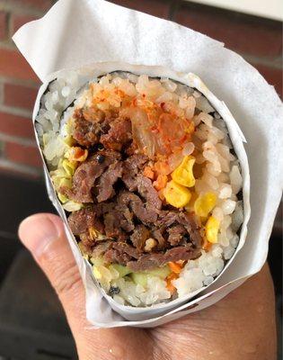 Beef Bulgogi Burrito