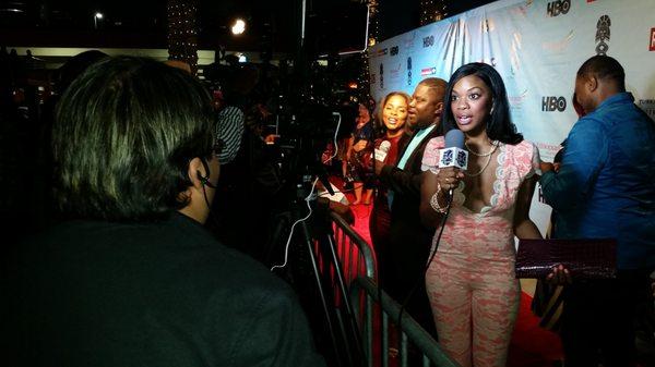 Red Carpets.  Pan African Film Festival