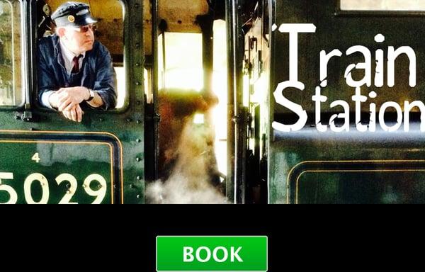 1920's train station- will you escape in time to save your friend?