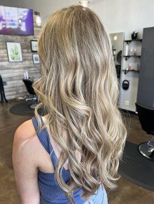 Balayage and Haircut