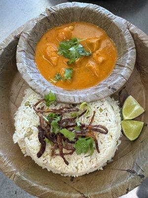 Butter Chicken & Jeera Rice