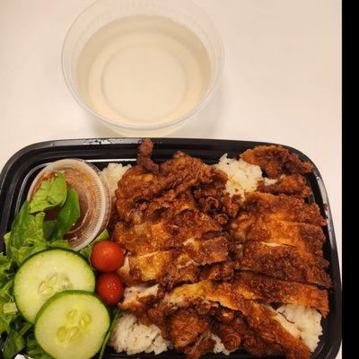 CRISPY FRIED CHICKEN BOWL