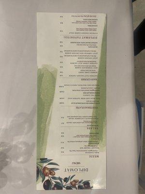 Food Menu