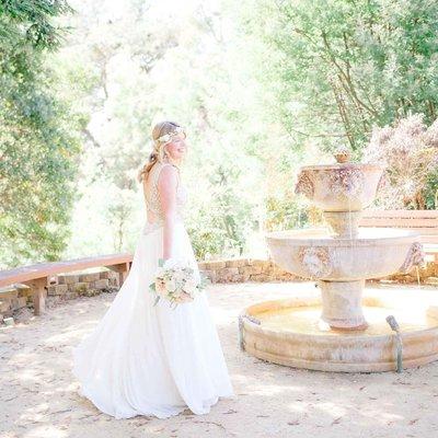 Beautiful bride on wedding day