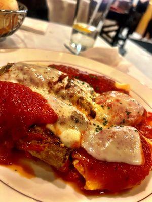 Baked combo ( manicotti, eggplant rolatini, and stuffed shells )