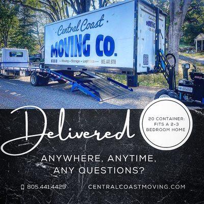 Portable Storage delivered to you!