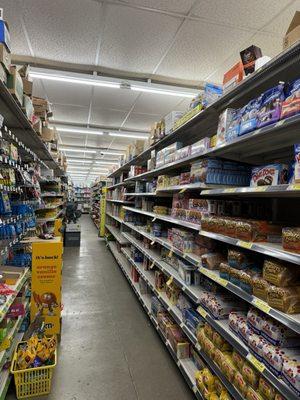 Bread aisle looks decent!