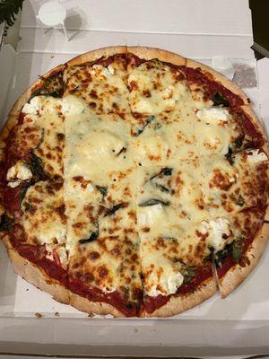 Specialty Spinach Pizza