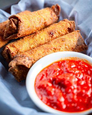 Cheesesteak eggrolls