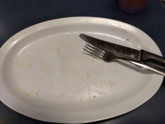 Yes, I am a member of the Clean Plate Club®!!