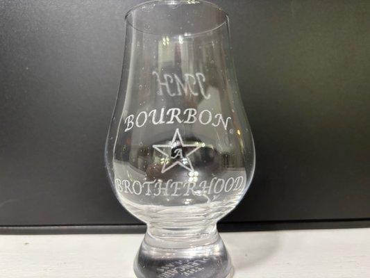 Glencairn Whisky Glass laser engraved