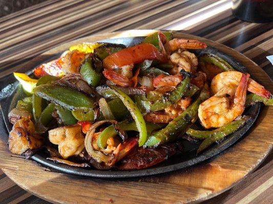 Fajitas De Camarone... I'm in heaven