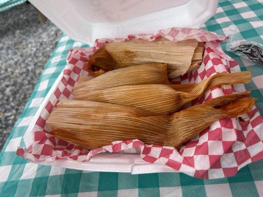 Pork tamales