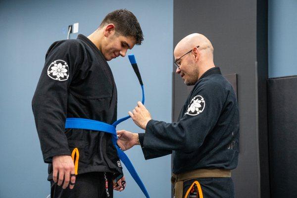 Sardor new blue belt