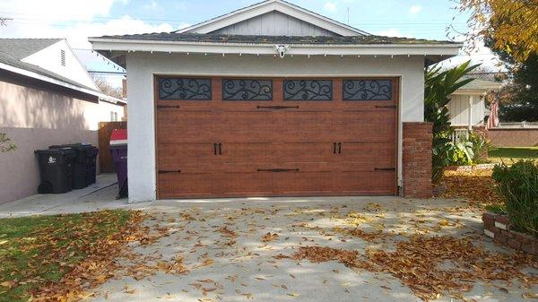 Unique Garage Door light carriage