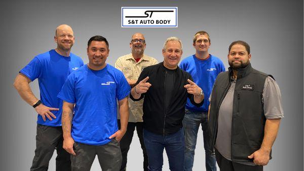 Owner Steve Baktidy with S&T Staff