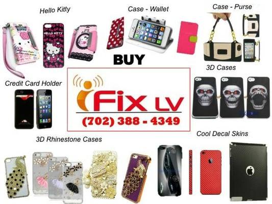 smartphone cases covers skin decal rhinestone carbon fiber www.ifixlv.com