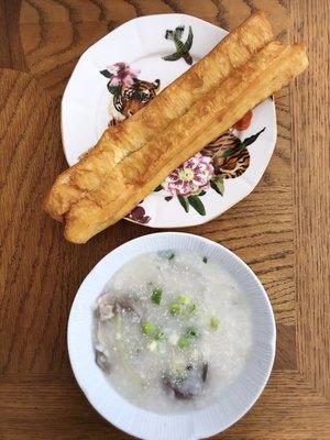 Flour Crisp Pork Offal Porridge