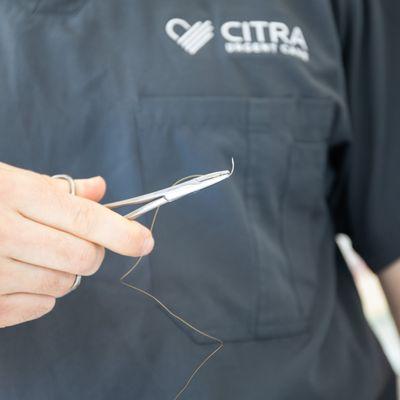 Stitch removal at Citra Urgent Care Park Cities