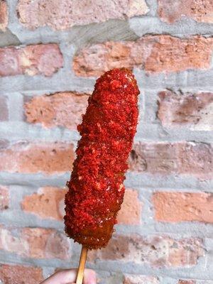 Hot Cheeto Kong Dog