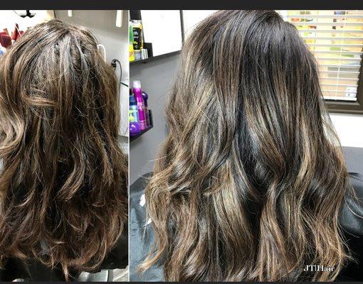 Great hair transformation, LOVE my new hair color and style!!!