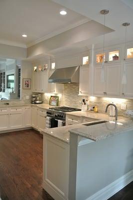 Beautifully renovation kitchen from Madsen Inc.