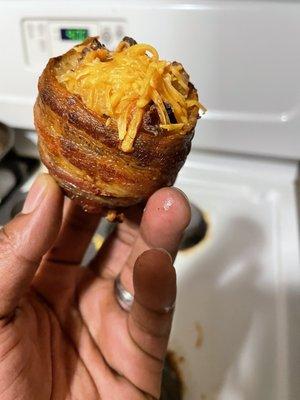 Bacon baked potato