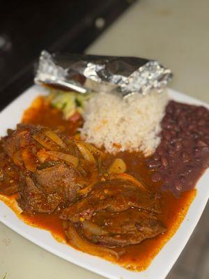 Bistec almuerzo