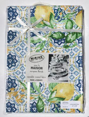 Maria's European LifeStyle Coated Table Cloth