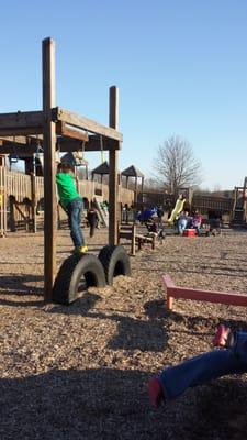 Beautifully built playground